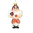 Clemson Tigers NCAA Glass Player Ornament (4 Caucasian)"