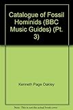 Catalogue of fossil hominids