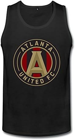 Men's Atlanta United FC 2015 New Badge Logo Tank Top M Black