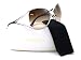AUTHENTIC VERSACE SUNGLASSES VE 2111 1000/13 BROWN