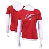 Tampa Bay Buccaneers Women's Long Sleeve Hooded NFL Shirt - Small