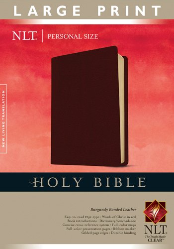 Holy Bible NLT, Personal Size Large Print edition