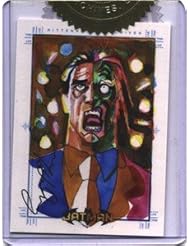 Entertainment Memorabilia: Batman Archives Sketch Card by Mark McHaley of Two Face - Rittenhouse