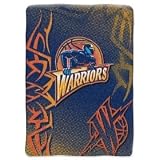 Golden State Warriors 60''x80'' Royal Plush Raschel Throw Blanket