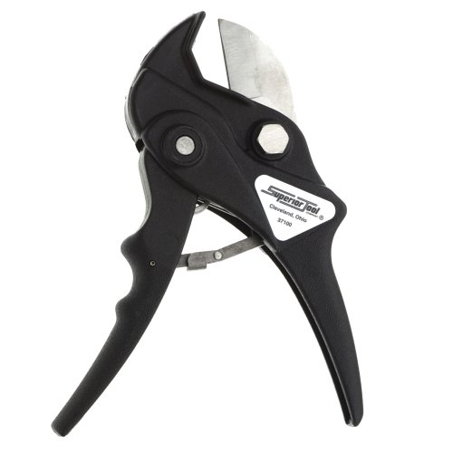 superior tools ratchet action pvc cutter
