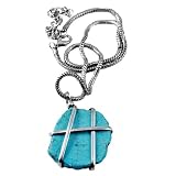 Alloy Turquoise Stone Necklace