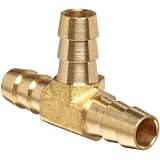 Buy Anderson Metals Brass Hose Fitting, Tee, Barb