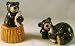 Black Bears Trout Fishing Salt & Pepper Shakers S/P