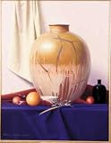 Blue Bottle - Robert Douglas Hunter Art Print Poster - 16 x 20