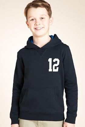 Boys' Limited Cotton Rich Hooded Sweat Top