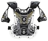 SixSixOne Defender 2.5 Youth Chest Protector Clear/Gold One Size Fits All OSFA