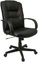 Black Leather High Back Executive Office Chair w/ Massage