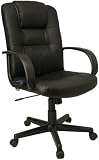 Black Leather High Back Executive Office Chair w/ Massage