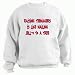 Raising teenagers is like nailing Jell-O to a tree Adult Sweatshirt WHITE MEDIUM