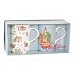 Kitchen & Housewares : Churchill China Cath Kidston Cottage & London Giftbox of 2 Mugs