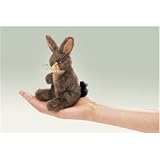 Mini Jack Rabbit Finger Puppet