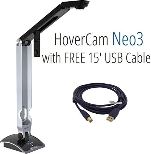 HoverCam Neo3-EXUSB-15 Neo3 Document Camera with 15' USB Cable