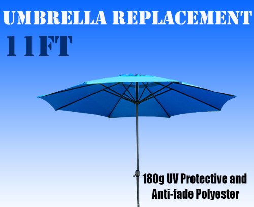New 11 Ft Market Patio Garden Umbrella Replacement Canopy Canvas