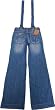RED PEPPER 7116 Size 26 Women's Removeable Suspender Jeans Embroidery Embroidered Distressed