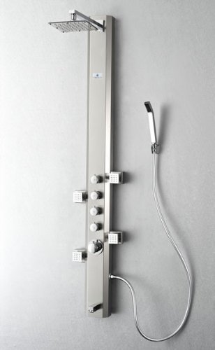 Fresca Prato Stainless Steel (Silver) Shower Panel