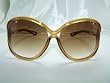 Tom Ford Samantha TF52 614 Champagne/ Brown Gradient Lens Sunglasses.