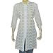 White Summer Dresses for Women Tops Cotton Hand Embroidery Size S