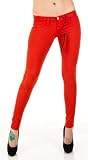 Flying Monkey Jeans Skinny Jeans (L7384BO) - Burnt Orange