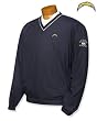 San Diego Chargers CB Weathertec Newcastle V-Neck Pullover Golf Jacket