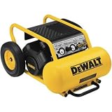 DEWALT D55171 1.5 HP 7.5 Gallon Wheeled Electric Portable Compressor