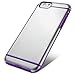 INVELLOP iPhone 6S case, Purple/Clear iPhone 6 / 6S Case [Prime Series] Scratch-Resistant Clear Slim Fit Cover with Shock Absorbent TPU Hybrid Bumper Protection iPhone 6 / 6S 4.7 Case (Purple/Clear)