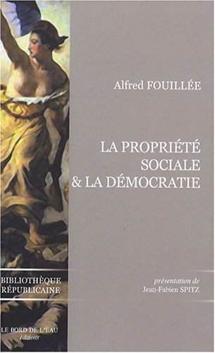 La propriété sociale et la démocratie