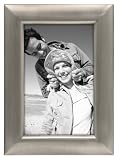 Satin Roll Pewter Picture Frame Metal 4x6\