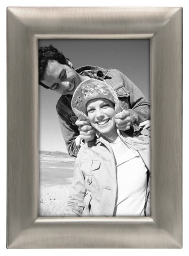 Satin Roll Pewter Picture Frame Metal 4x6\