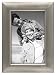 Satin Roll Pewter Picture Frame Metal 4x6"