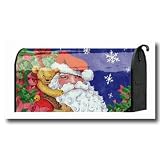 Christmas Santa Mailbox Cover - B001EVIFT2