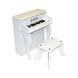 Schoenhut Elite Spinet with Bench- White