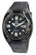REACTOR Men's 71501 Heavy Water Black Coral Dial Polyurethane Strap Watch