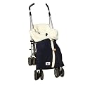 Snuggle Bub Fleece Stroller Bunting - Black