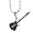 www.gitarrenhersteller.com - Halskette mit Edelstahl E-Gitarren Anh�nger