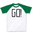 アニメ 侵略!?イカ娘の「たけるのGO!」 ラグランTシャツ