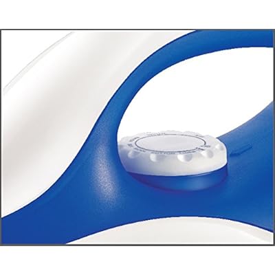 Eveready DI100 750-Watt Dry Iron (White/Blue)