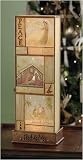 Heaven and Earth Lighted LED Vertical Christmas Nativity 14