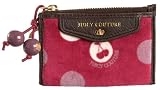Juicy Couture I Love Dotty Key Purse Wallet Lotus Rouge