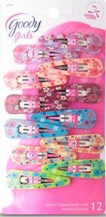 Goody Beautiful Flower Design Counter Clip 12pc per pack