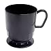 Northwest Enterprises N81017 Elegance Plastic Coffee Cup, 8-Ounce Capacity, Black (12 Packs of 10)