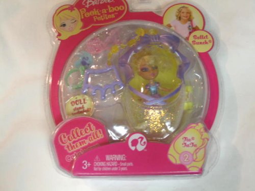 Childrens Toyshop  Toys : Barbie Peek-a-boo Petites - #2 Tia Tu Tu - Ballet Bunch