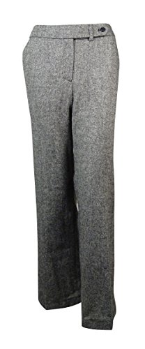 Calvin Klein Womens Classic Fit Wool Blend Trousers