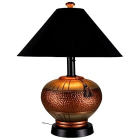Phoenix 53917 Copper Silver 32-inch Table Lamp by Patio Living Concepts