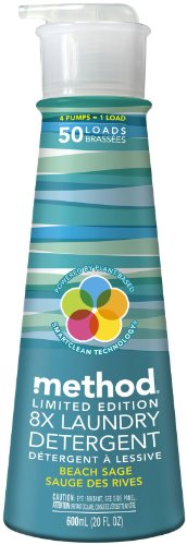 Method Limited Edition Laundry Detergent, Beach Sage, 20 oz