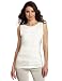 Vince Camuto Women's S/l Mixed Media Tiered Top, New Ivory, Large